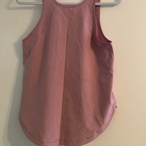 Lululemon blush pink tank top